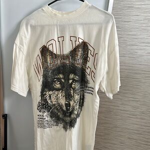 Darc Sport Wolf Head Oversized Tee